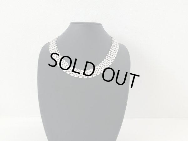 画像3: シルバートーン チョーカーネックレス  USA  (3)