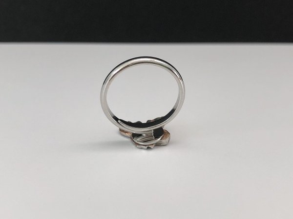 画像6: 指輪  リング シルバートーン アニマル USA  (6)