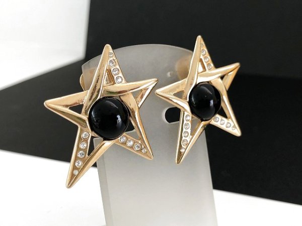 画像3: 星 スター 大ぶりイヤリング USA (3)