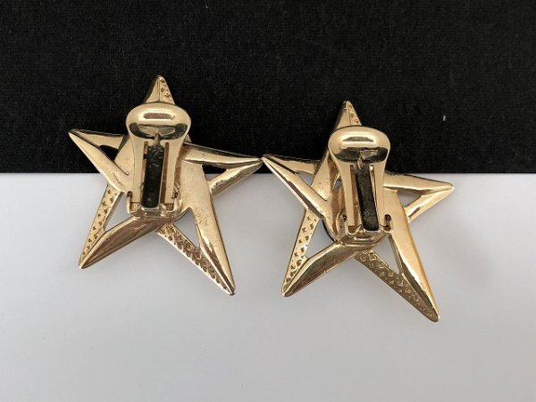 画像5: 星 スター 大ぶりイヤリング USA (5)