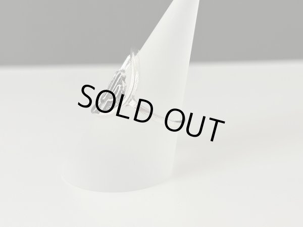 画像3: 指輪  リング シルバートーン デザインリング USA  (3)