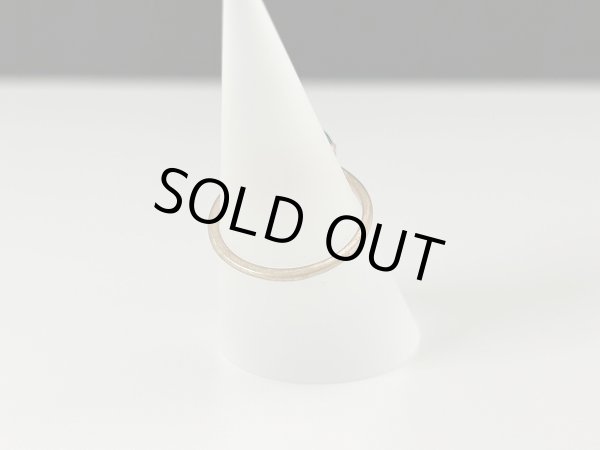 画像4: 指輪  リング ゴールドトーン 一粒ストーン USA  (4)