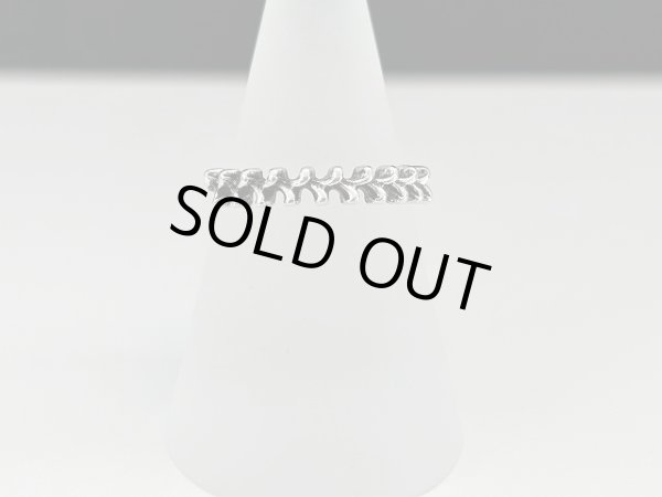 画像2: 指輪  リング シルバートーン デザインリング USA  (2)