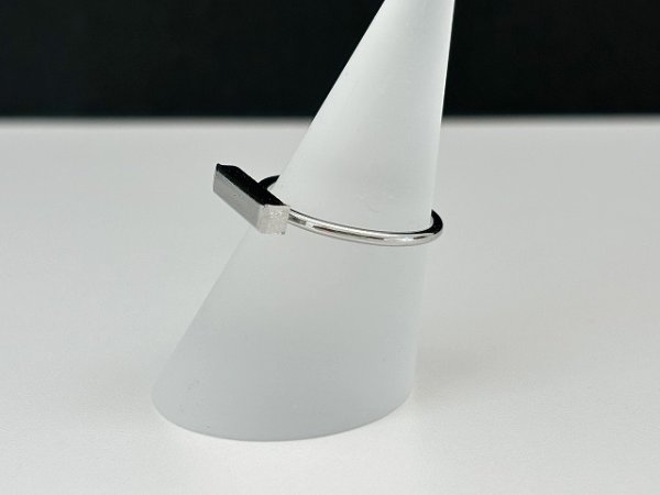画像3: 指輪  リング シルバートーン デザインリング USA  (3)