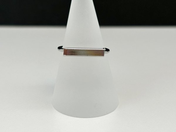 画像2: 指輪  リング シルバートーン デザインリング USA  (2)