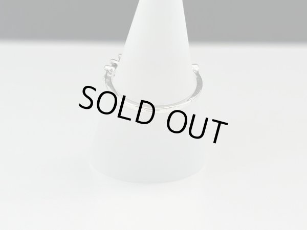 画像4: 指輪  リング シルバートーン デザインリング USA  (4)