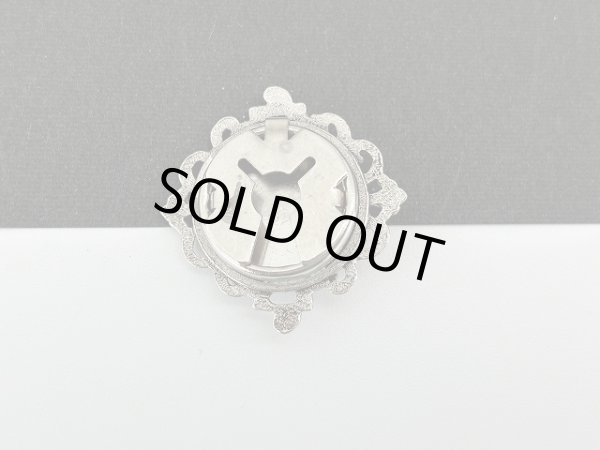 画像3: ボタン カバー シルバートーン BUTTON COVER USA ヴィンテージ (3)