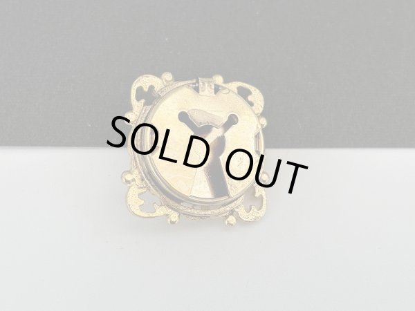 画像3: ボタン カバー ゴールド パール BUTTON COVER USA ヴィンテージ (3)