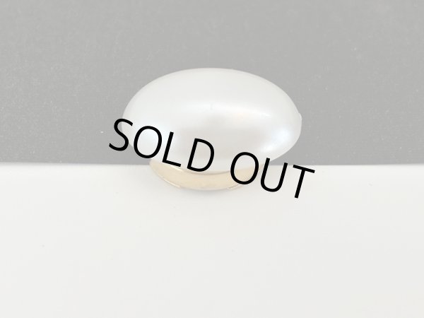 画像2: ボタン カバー パールカラーカボション BUTTON COVER USA ヴィンテージ (2)