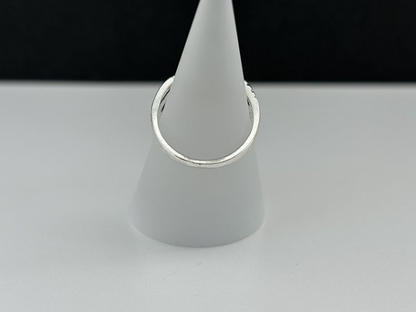 画像3: 指輪  リング シルバートーン デザインリング USA  (3)