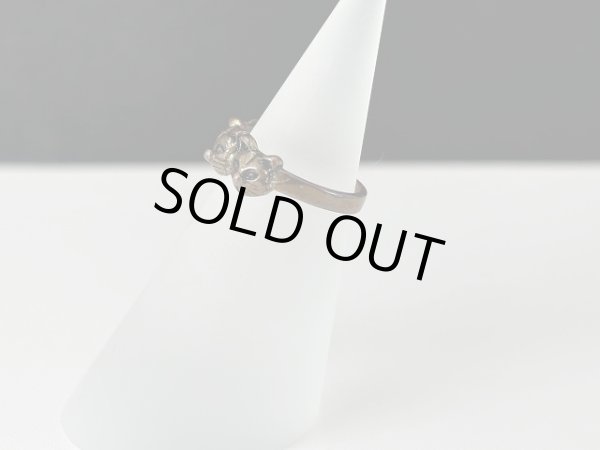 画像3: 指輪  リング ブロンズトーン ネコ 猫 ピンキーリング デザインリング USA  (3)