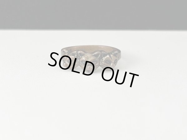 画像2: 指輪  リング ブロンズトーン ネコ 猫 ピンキーリング デザインリング USA  (2)