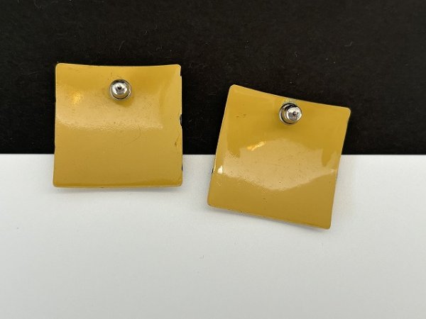 画像4: エナメルカラー ピアス USA (4)